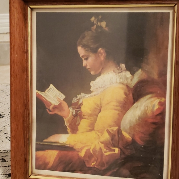 Young girl  THE READER Jean-Honore Fragonard